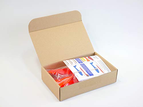 image for YouMake Rubber Band Helicopter Kit for STEM Projects - Pack of 10, Blu