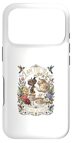 I Am The Tea You Will Be Having ����ȉp���̃��[���A �X�}�z�P�[�X iPhone 17 Pro �p