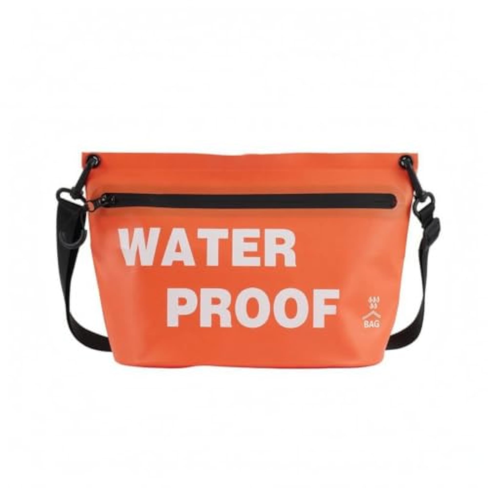 Large Capacity Waterproof Shoulder Bag with Zipper Pocket