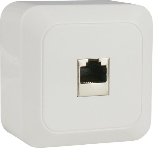 DiO Connected Home DIO042116 Célesta Prise Rj45, Blanc
