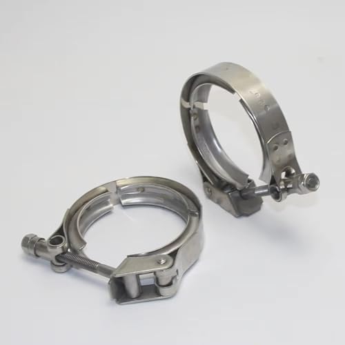 Tuyau de descente d'échappement 3.5 pouces : collier en V pour vos sorties circuit