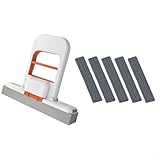Design ergonomico con manico: goditi una presa comoda durante la pulizia con il manico appositamente progettato del nostro mini spolverino da tavolo che si adatta perfettamente alla tua mano.
