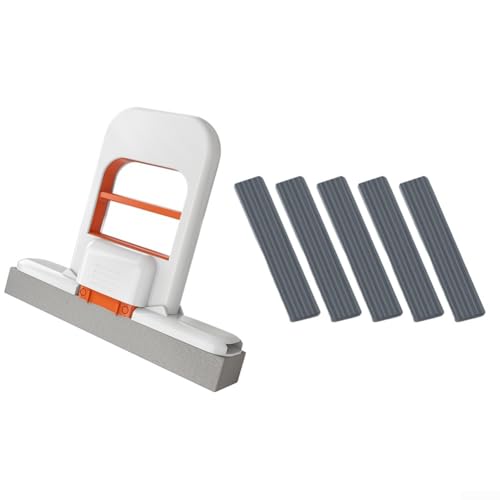 Design ergonomico con manico: goditi una presa comoda durante la pulizia con il manico appositamente progettato del nostro mini spolverino da tavolo che si adatta perfettamente alla tua mano.