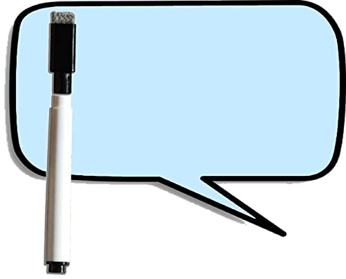 Tableau Frigo Magnétique CKB Ltd - Forme Bulle BD - 32x32 Cm