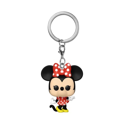 Funko Pop! Keychain: Disney Classics - Minnie Mouse - Minifigura de Vinilo Coleccionable Llavero Original - Relleno de...
