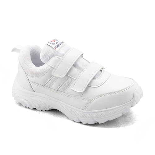 Image of ASIAN Expo-31 Hook n Loop School Shoes for Kids | Comfortable School Shoes for Boys & Girls with Easy Hook n Loop Closure, Soft Cushioning, Durable Upper & Steady Grip Sole