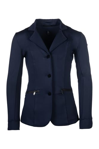 Veste de concours fille HKM Alison vêtement équitation enfant blazer