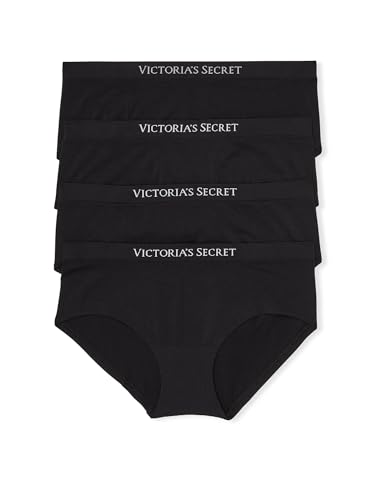 Victoria's Secret Women's Seamless Hipster Underwear, Moderate Coverage Panties for Women, Multi Pack (XS-XXL)