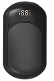 2-Pack Handwärmer Elektrisch, 6400mAh Tragbarer Elektrische Wiederaufladbarer USB Handwärmer,...