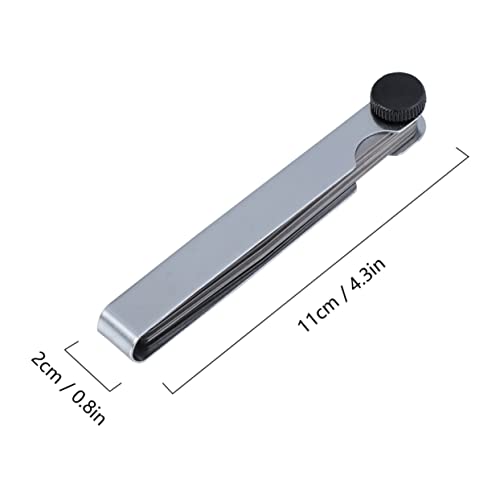 Calibrador de acero inoxidable Healifty para medir holguras y espesores, herramienta de precisión para mantenimiento automotriz miniatura 2