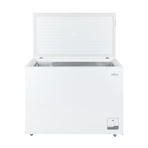 Willow W300CFW 292L Freestanding Chest Freezer with Removable Storage Basket, Electronic Thermostat, 4* Freezer Rating, Low Noise, 2 Years Warranty - White - Image 4