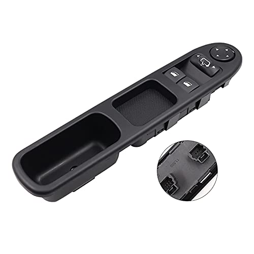 ZEALfix Bouton Leve Vitre pour 307 Commande Interrupteur Fenetre 96351622XT 6554.E4