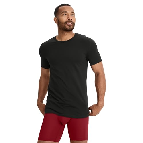 Jockey Men's Undershirt Cotton Stretch Crew Neck Undershirt - 3 Pack2