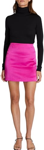 Club Monaco Women's Satin Mini Skirt2