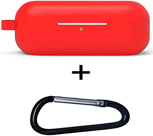 Silicone Comprehensive Protective Case Full Cover for Huawei FreeBuds Lite (Red)