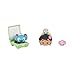 Disney Tsum Tsum Lilo & Stitch Story Moment Set, Figures Stand 7 cm Tall & Stackable, Includes a Medium Stitch & Lilo Figures with Small Angel & Crump Figures, for Kids Ages 6+