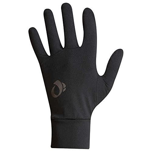 PEARL IZUMI Men's Thermal Lite Cycling Glove, Lightweight & Insulated Thermal Fabric for Entire Glove, Durable Grip with Low Light Visibility for Outdoor Activities, Black, X-Large