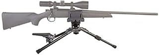 Caldwell Precision Turret Rest with Adjustable Ambidextrous Swivel Design and Detachable Magazine Rest with Pistol Grip Attachment for Sighting in Rifles, Shot Stabilization, and Target Shooting