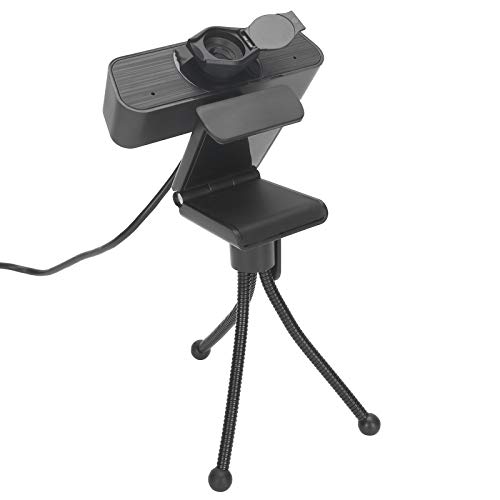 Elprico HD 2K USB Webcam, Drehbare Webkamera mit Mikrofon für Desktop-Computer PC für Videoaufzeichnung Plug and Play – Bild 4