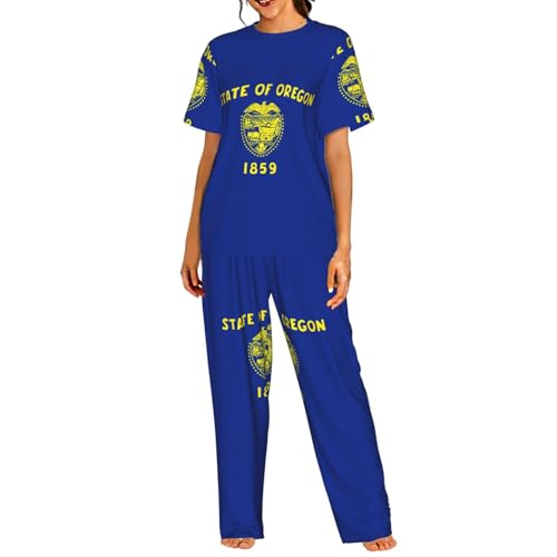 Pyjama Oregon pour femme ensemble de nuit S-3XL confort