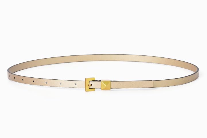 Women Leather Belt Fashion Skinny Belt Ladies Punk Belt Vintage Leather Belt for Jeans Dress4