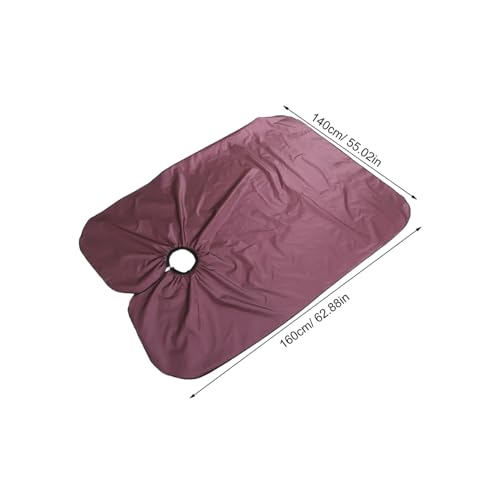 Set de 3 capas impermeables para corte de cabello negras miniatura 2