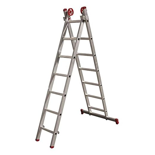 Escada Extensiva de Alumínio 7 X 2 Degraus 2,13/3,32M ESC0616