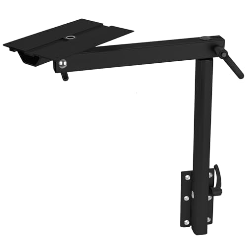 EzeXpreze RV Adjustable Table Leg 360 Degree Rotation Aluminum Alloy Removable RV Table Leg Height Adjustable RV Table Leg Bracket for Caravan Motorhome Yachts
