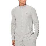 Optez pour ce gilet Tommy Hilfiger ! - Coloris : Gris - Manches longues - Avec capuche - Composition : 57 % coton biologique, 38 % coton, 5 % élasthanne - Regular FitCet article taille grand, il est conseillé de prendre une taille en dessous de celle habituelle.
