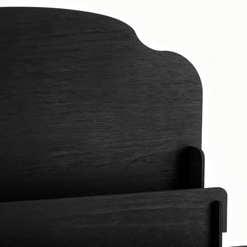 Présentoir de cartes de vœux en bois noble, support de qualité pour l'artisanat - 7