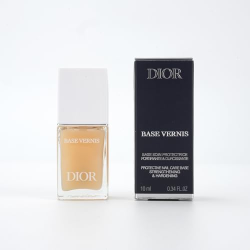 DIOR Base Coat Nail Polish 1 esmalte de uñas base transparente de larga duración de 10 ml 2