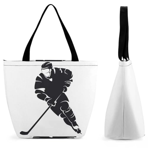 Sac bandoulière joueur de hockey femme grand cabas pour ne plus manquer d'espace