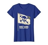 Golf Gang Dressed Different Golfer Design T-Shirt, Women, Royal Blue, 3X-Large