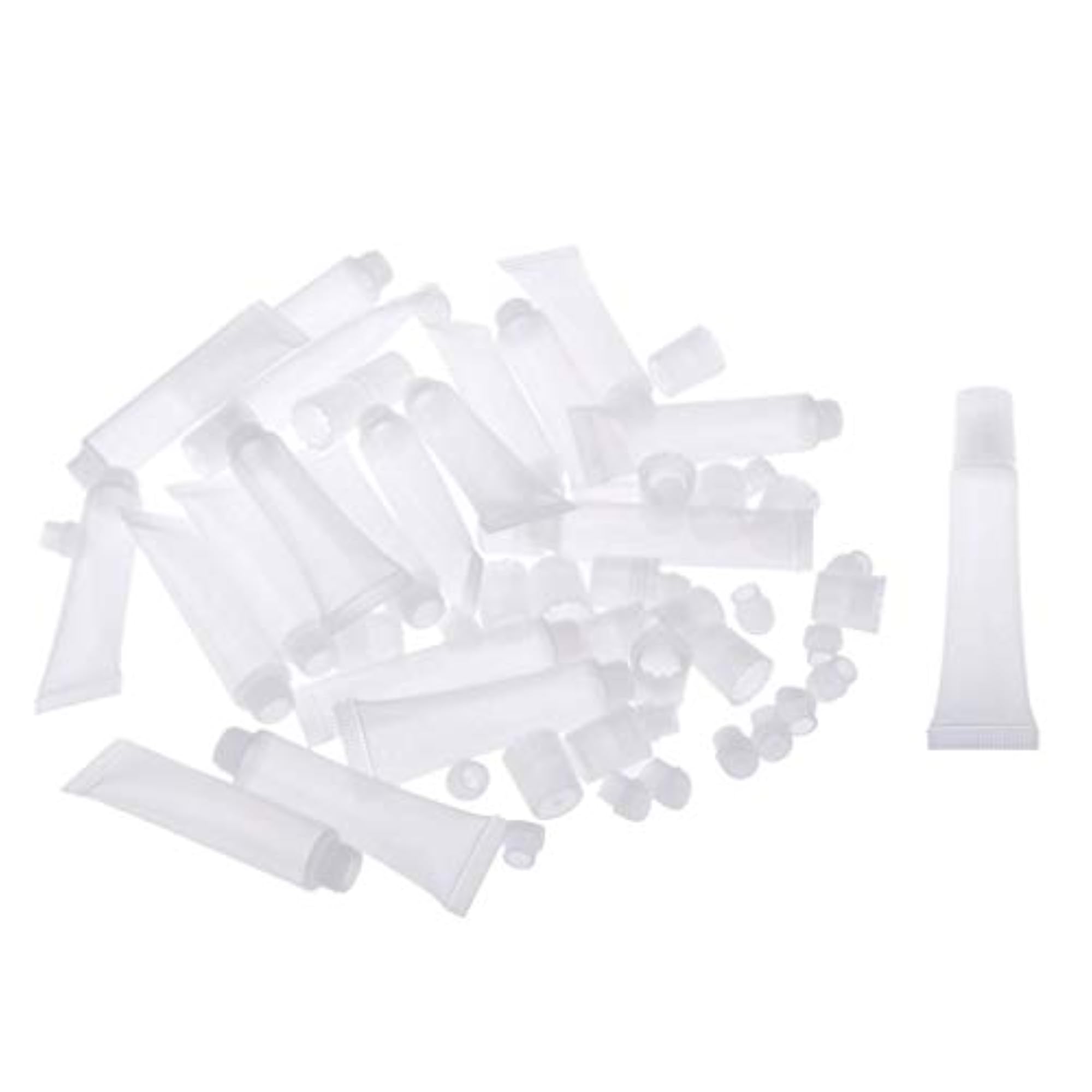 40pcs Empty Lip Gloss DIY Squeeze Tubes, Health & Beauty