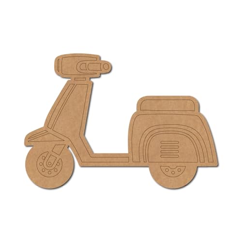 Patinete premarcado con forma 5 Medite MDF / 10.2 cm / 5