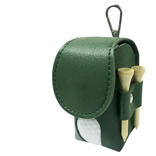 Bolsa de golf de piel sintética para llevar 3 piezas cómodamente en el cinturón