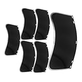 PRETYZOOM 6pcs Replacement Lens for Welding Helmet Face Mask Lens Fog Protection Ratchet Headgear Shield for Grinding Cutting Industrial Use
