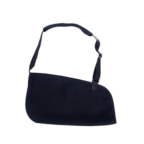 KOMBIUDA 1pc Forearm Slings Forearm Sling Brace Adults Collarbone Sling Shoulder Immobilizer Strap Split Strap Elbow Arm Support Sling Comfortable Arm Sling Medical Arm Sling Suspend Black