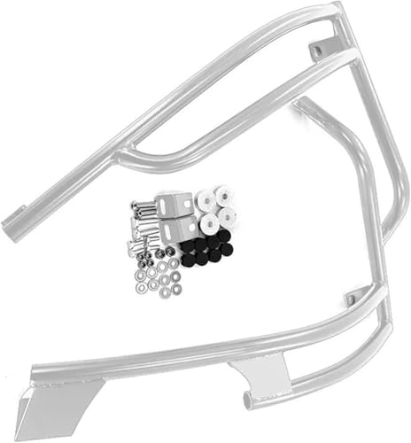 Barre de protection moto argent pour Royal GP300 GP250 GP200 TG300s