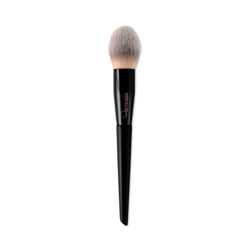 OSMOSISPrecision Powder Brush for Flawless Foundation, Blush, Bronzer, Highlighter Makeup Application Dense Ultra Soft Bristles