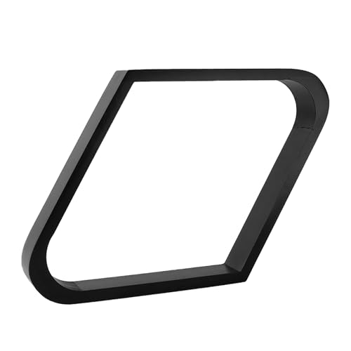 GSE Games & Sports Expert Solid Wood Billiard 8-Ball Triangle or 9-Ball Diamond Pool Ball Racks for 2-1/4