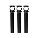 Pocket wine corkscrew Compact wine opener Travel Corkscrew, Black, Set of 3