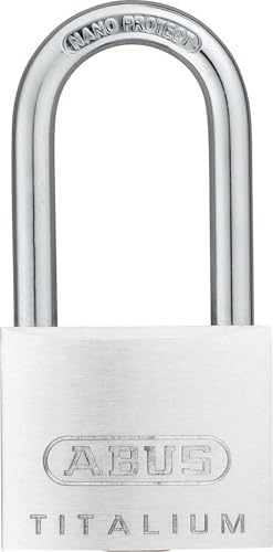 ABUS Vorhängeschloss Titalium 64TI/40HB40 - Hoher Bügel, Sicherheitslevel 5 – Ansicht 4