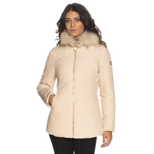 Vestes femme Yes Zee polyamide beige idéales pour vos sorties en ville