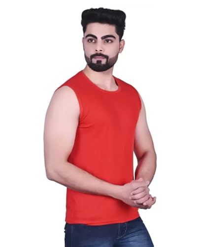 Image of Nylon Gym Vests for Men, Soft & Comfortable