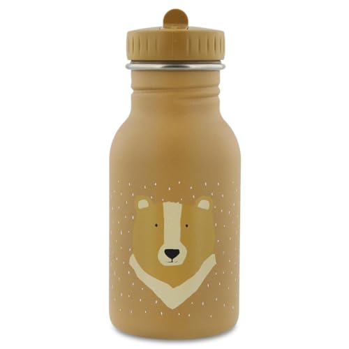 Trixie - Trinkflasche für Kinder aus Edelstahl, 350 ml (Mr. Bear)