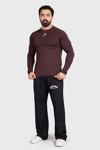 Image of FUAARK Men's Full Sleeves Gym Slim Fit T-Shirt