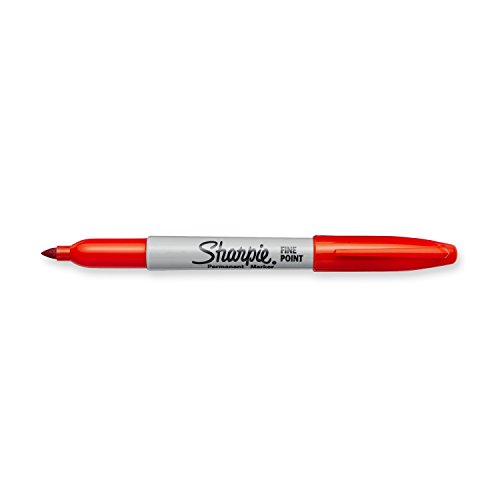 Sharpie Fine Point Permanent Markers Optic Orange 1 Count