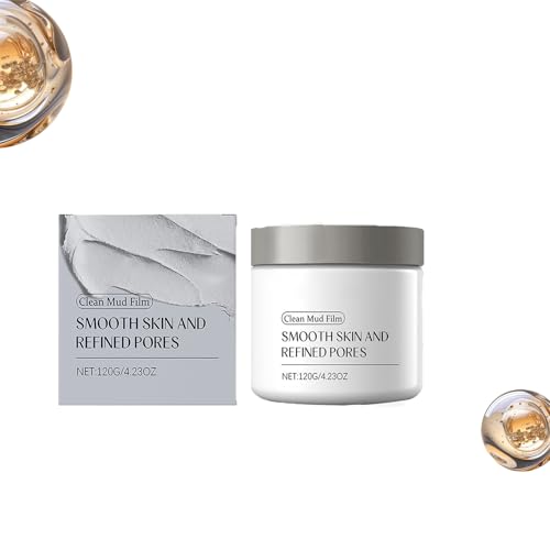 Mascarilla purificadora, tratamiento facial de arcilla hidratante, película de limpieza profunda, absorbe suavemente las impurezas, reduce los poros obstruidos, tono de piel brillante para rutinas