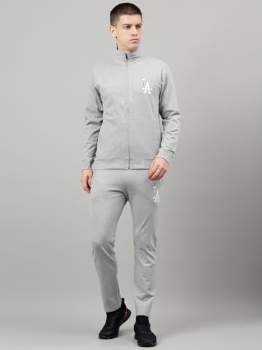 Image of Men's Winter Fleece Tracksuit | Zip-Up Sweatshirt & Track Pants, Soft Fleece Fabric, Warm 2-Piece Sportswear for Gym, Streetwear & Casual Wear |FTS-71